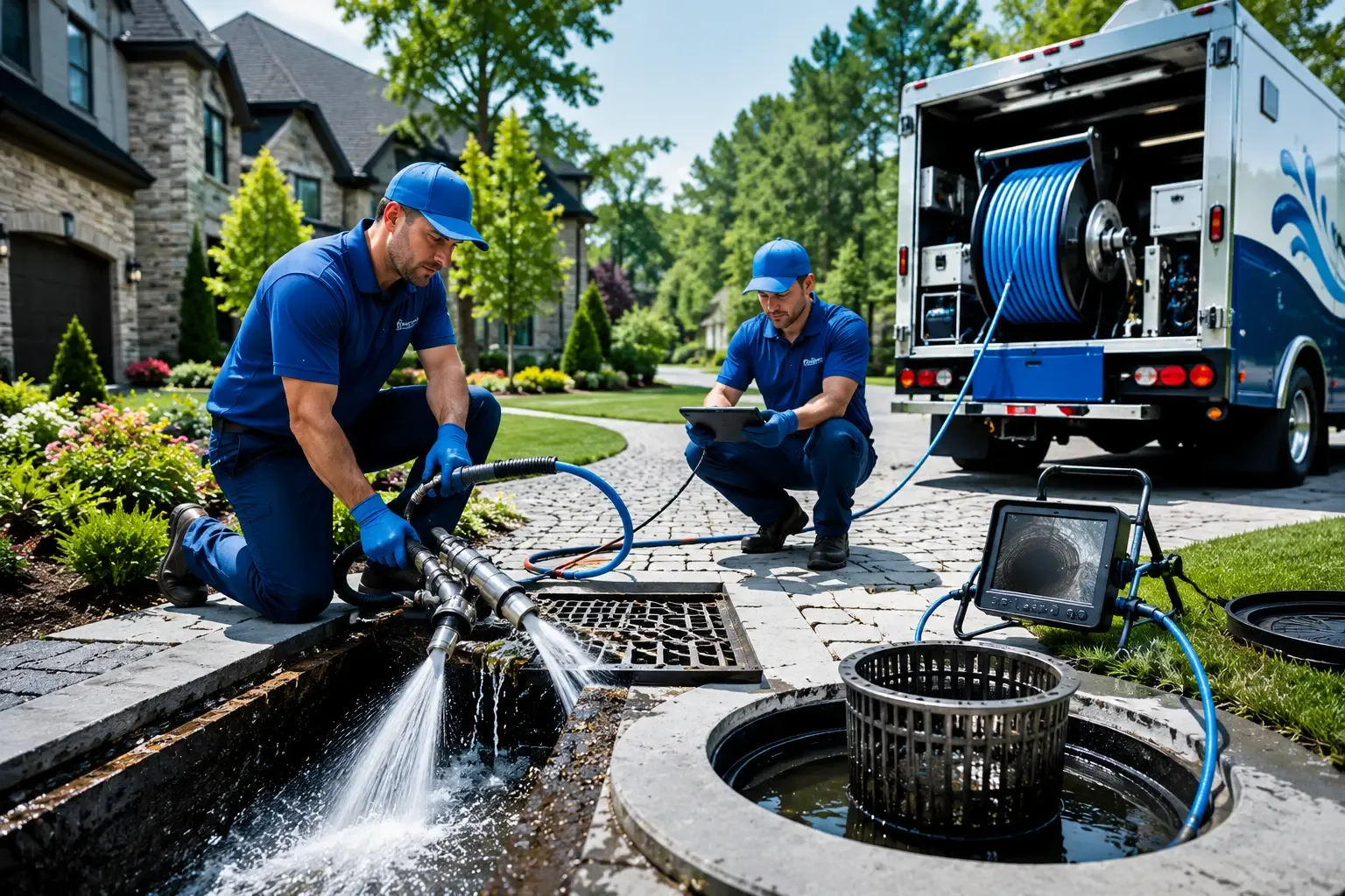 Local outdoor drain cleaning professionals in Yadkinville, NC